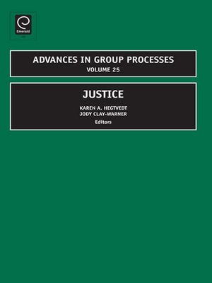 cover image of Advances in Group Processes, Volume 25